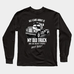 Classic 1973 Mack Truck Long Sleeve T-Shirt